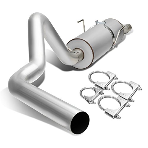 DNA MOTORING CBE-DR02-3759L Axle Back Exhaust System [Compat