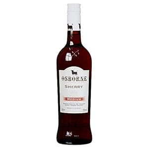 Osborne Medium Sherry, 15% (1 x 0.75 l)