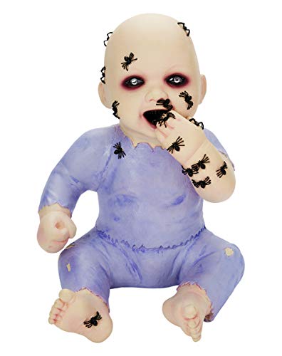 Spirit Halloween Spider Biter Billie Zombie Baby Decoration | Halloween D&eacute;cor | Horror D&eacute;cor |...
