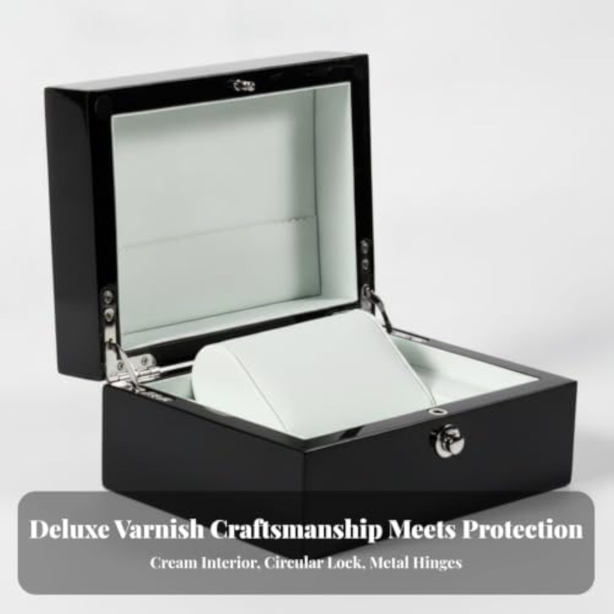 Wooden Watch Presentation Box for Collectors, Gifting