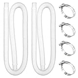 yotutun Manguera Piscina 32mm, 2 Piezas 1m Manguera de Repuesto para...