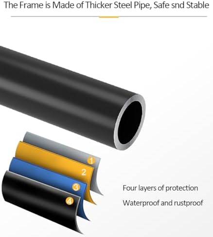 3-Tier Bathroom Organizer Over Toilet Storage Shelf - Freestanding Space Saver Rack for Laundry & Toiletries - Multifunctional White Bathroom Shelves