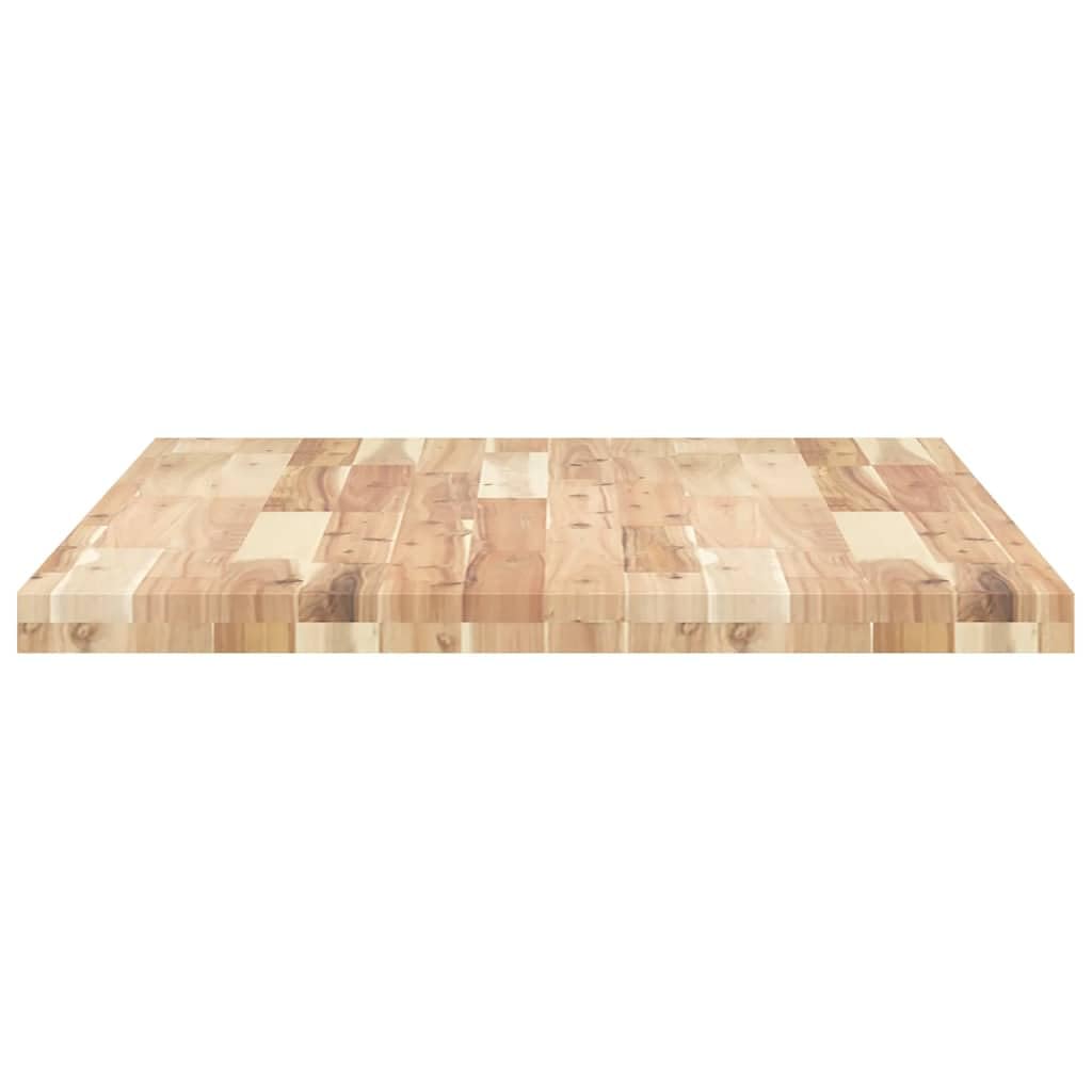 vidaXL Schreibtischplatte Unbehandelt 120x70x4 cm Massivholz Akazie, Arbeitsplatte, Küchen Arbeitsplatte, Ersatztischplatte, Tischplatte