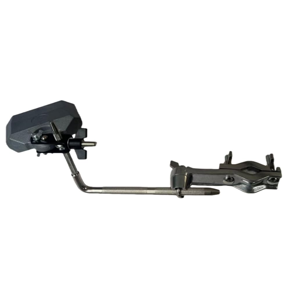 Udsknv[Ksl As Shown Snare Drum Cowbell Clamp Kit Mounting Bracket For Cowbells Drum Accessory For Enhanced Musical Performance And Stability