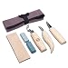 Produktbild TABIGER holz schnitzwerkzeug, perfekt für Whittling, Löffel, Schnitzen oder allgemeine Holzbearbeitung, Stahlklinge Holzschnitzmesser  Must-Have Holz Schnitzwerkzeuge