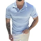 Ying Mens Light Summer Shirt Men Tankshirt Men Short Sleeve Shirt Men Short Sleeve Shirt Men Short Sleeve Shirt Men Knitting Short Sleeve Men Shirts Summer Shirt G-Blue M