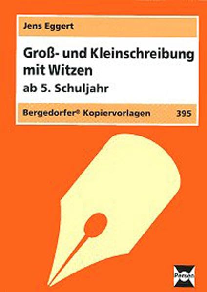 Groß- und Kleinschreibung mit Witzen: (5. und 6. Klasse)