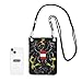 QIPVEKR Austrian Coat of Arms Flag Crossbody Bags for Women, Lightweight Cell Phone Purse with Adjustable Strap, Casual Belt Bag 8x6 Inch for Travel and Shopping