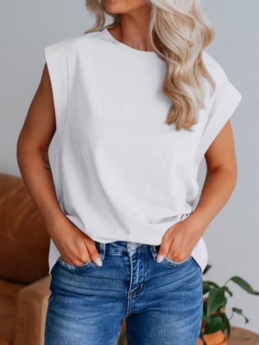 Save 33% on REORIA Women's Summer Cotton Tank Tops - Image 4