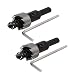 New Lon0167 17.5mm Cutting Featured Dia 63mm Long reliable efficacy HSS Spring Loaded Twist Drill Bit Hole Saws 2pcs(id:7e9 e6 ab e75)