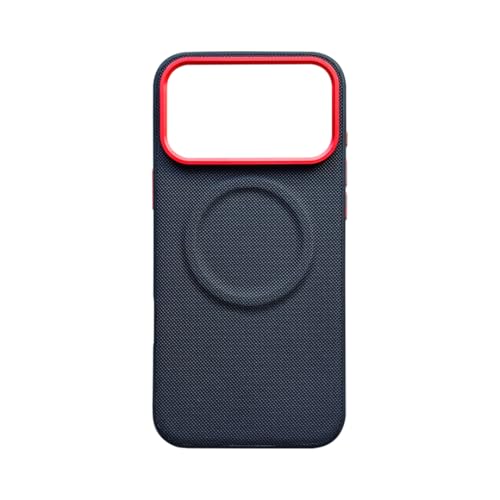 Étui iPhone 17 Pro Max noir diamant pour chargeur induction au bureau