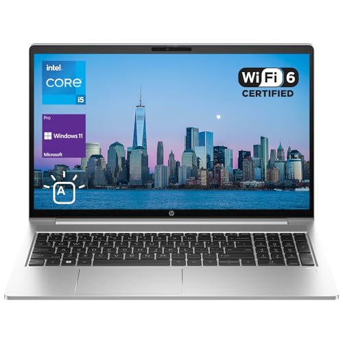 HP ProBook 450 G10 Business Laptop, 15.6" FHD Display, Intel Core i5-1335U, 32GB RAM, 2TB PCIe SSD, Webcam, Backlit Keyboard, Wi-Fi 6, Windows 11 Pro, Silver -  HP_5U1K8UT#ABA_A3-E