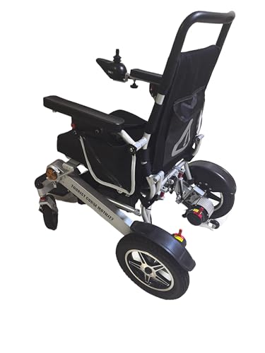 Corse Motility 2024 Compact Electric Wheelchair for Adults - Lightweight 60lbs, Foldable Motorized Power Chair for Seniors, 15-Mile Range, Dual 300W Motors, All-Terrain Capability
