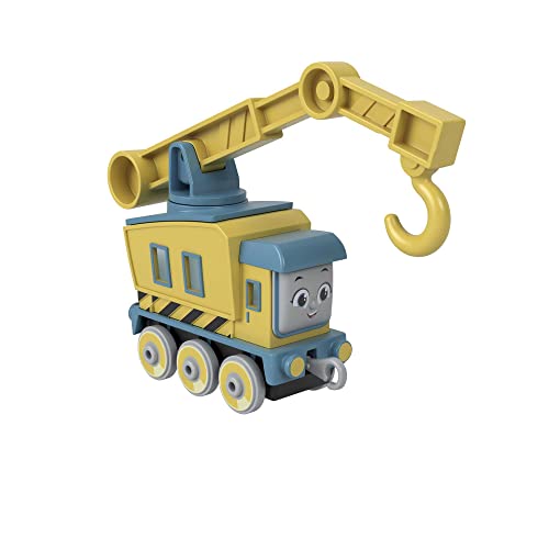 Fisher-Price Thomas & Friends Carly the Crane Vehicle die-cast push-along toy rail vehicle for preschool kids ages 3+ - Image 3