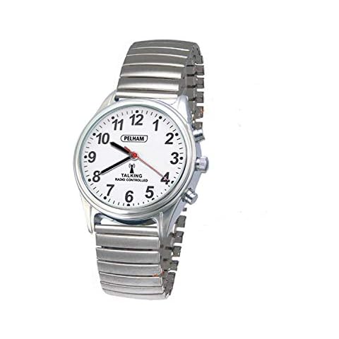 Ravencourt Living Radio Controlled Talking Expandable Watch, Large, Silver, 75 g Cover