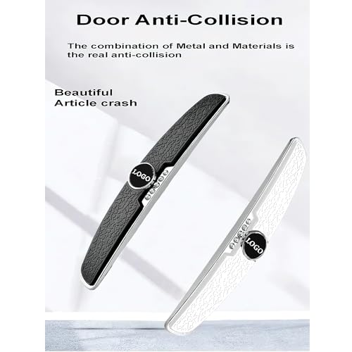 Image of BRAINLE Car Door Corner Edge Guards & Handle Protector Scratch Protection Compatible for Exter, Creta, Venue, Verna, i10, i20, Aura, Alcazar, Tucson, Santro, Kona, Santafe, Ioniq, Getz, Accent, Eon