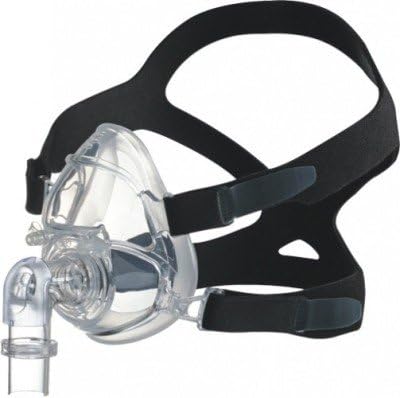 Hoffrichter Medium Fully Silicon BIPAP Full Face Mask With Headgear