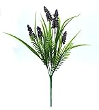 DARO DEKO Kunstpflanze Strauch Veronica lila 35cm 1 Stück