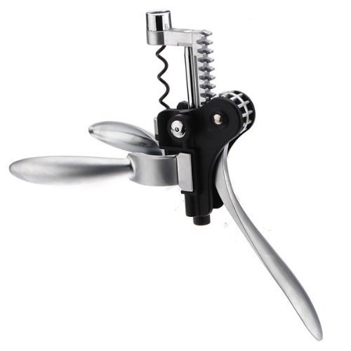 Wine Openers, Rabbit Style Lever Wine Bottle Opener Wine Corkscrews, Manual Wine Bottle Opener with Foil Cutter - Image 5