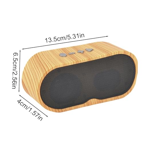Altavoz inalámbrico vintage de volumen ruidoso para espacios pequeños sin cables 5