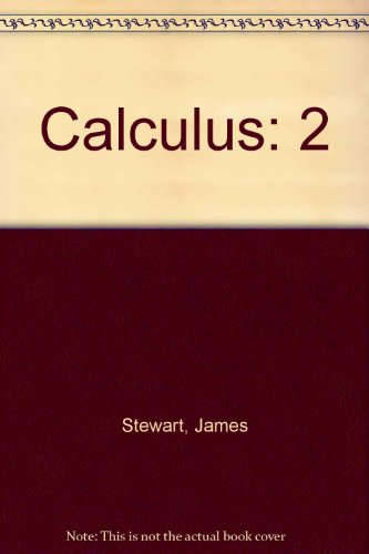 Calculus: Student Solutions Manual, Vol. 2 0534066925 Book Cover