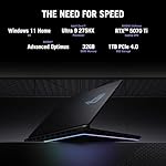 ASUS ROG Strix G16 (2025) Gaming Laptop, 16” ROG Nebula Display 16:10 2.5K 240Hz/3ms, NVIDIA® GeForce RTX™ 5070 Ti GPU, Intel® Core™ Ultra 9 275HX Processor, 32GB DDR5, 1TB SSD, Wi-Fi 7, Win11 Home - Image 2