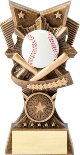 Same Day Awards Champion V Baseball Trophy 6 Inches - Engraving Included (Baseball)