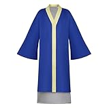 BLESSUME Ropa de cosplay MASHLE, bata mágica unisex para fanáticos del anime manga para juegos de escenario, exposición de anime