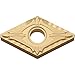 Kyocera DNMG 431XP PV710 Grade PVD Cermet, 0 Degree, Diamond, Negative Rake Angle, Neutral Turning Insert for Continuous and Finishing in (P) Carbon/Alloy Steel (10 Pieces)