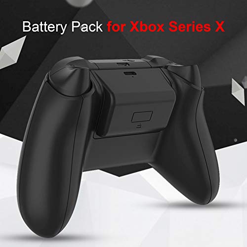 baterias para Xbox Series recarregáveis 1200 mAh com cabo carregamento USB bateria recarregável comp
