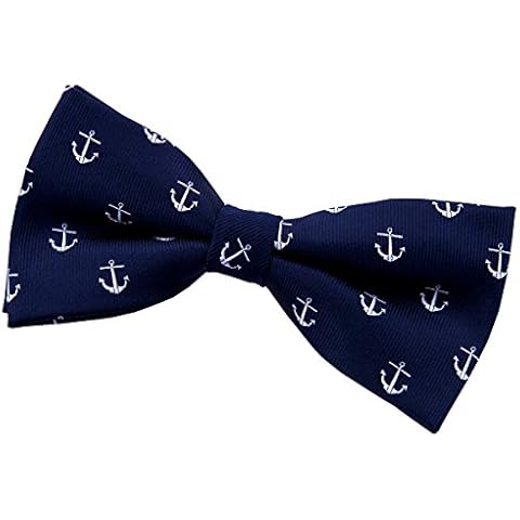 Retreez Navy Blue Pre-tied Bow Tie Cover