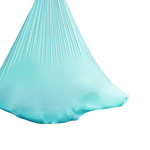 LASERIPLF Yoga Kit de Yoga Swing Yoga Hamaca Flying Premium aérea sedas Plataformas Hamaca Conjunto con mosquetón y cadenita de Yoga antigravedad Pilates 2-7m