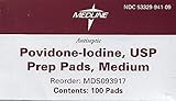 Medline Premium Disposable Baby Diapers, Absorbent & Ultra-Soft for Delicate Skin, Size 6 (35+ lbs), Pack of 25