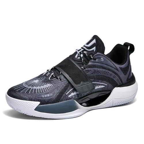 Zapatos de baloncesto para hombre, botas transpirables y resistentes al desgaste