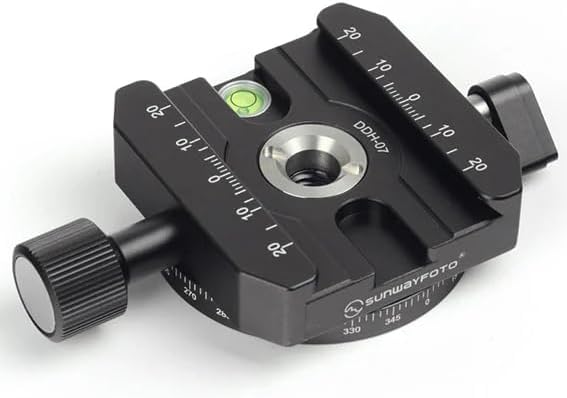 Sunwayfoto DDH-07N 58mm Panning 360° Clamp Compatible with Arca