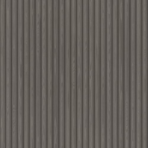 Rasch SCHÖNER WOHNEN-Kollektion Vliestapete LODGE 600858 mit Holzpaneel Optik in Anthrazit - 10,05 m x 0,53 m