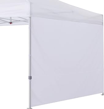 COOSHADE Instant Canopy SunWall 10x10 Canopy SideWall for Pop up Canopy Tent, 1 Pack Sidewall Only, White
