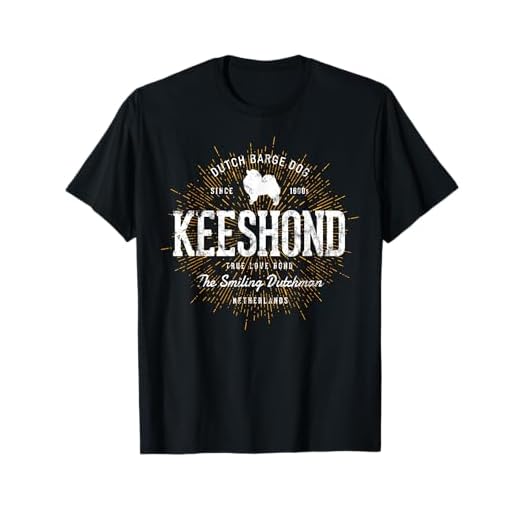 Vintage Kees for Dog Lovers Keeshond T-Shirt