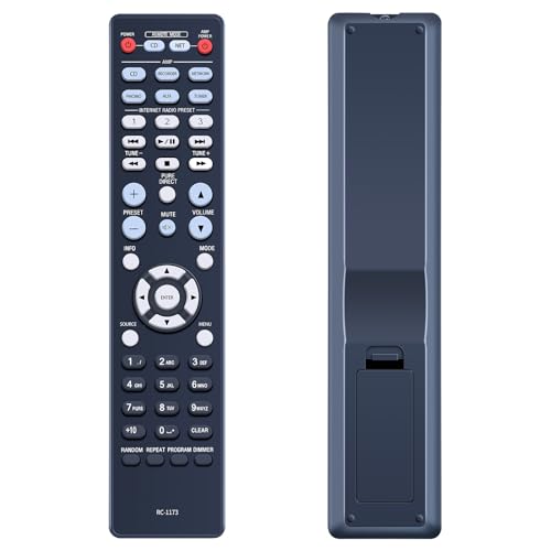 TCNOUMT RC-1173 Remote Control Replacement for Denon CD Player/Home Theater/AV Receiver/Integrated Amplifier PMA-520AE PMA-720AE DCD-520AE DCD‑720AE DNP-720AE DNP-730AE PMA-720