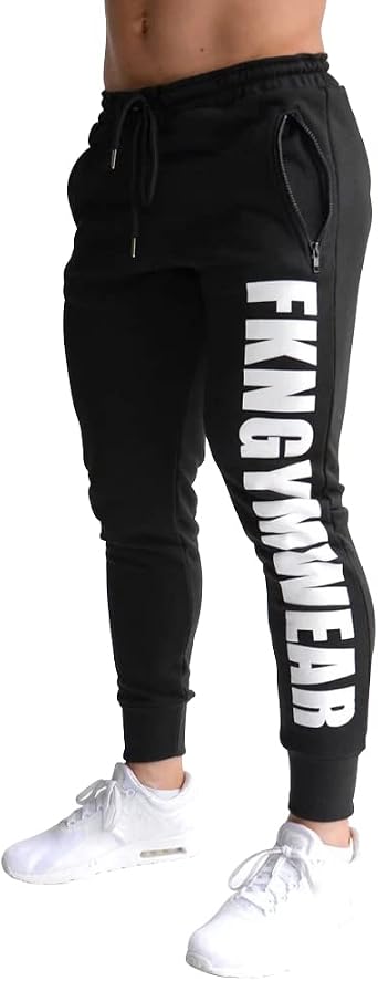 Mens Training Pants, Jogger Pants, Sportswear, Gym Fitness, Sweat Pants, Slim Pants, Active, Long Pants