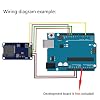 5pcs SD Card Module Mini TF Card Reader Sensor with SPI Interface Onboard Level Conversion +1pc 40P Male to Female Dupont Cable for Arduino Mega2560 Nano ESP8266 ESP32 Wemos D1 Mini