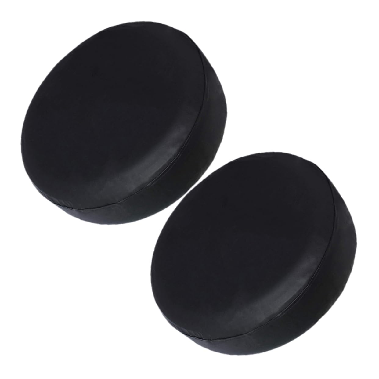 TOPBATHY Cubiertas de Neumáticos de Repuesto de PVC, 2 Piezas, Ajuste Seguro, Protección Sol Lluvia para Camiones y SUV, 15 Pulgadas