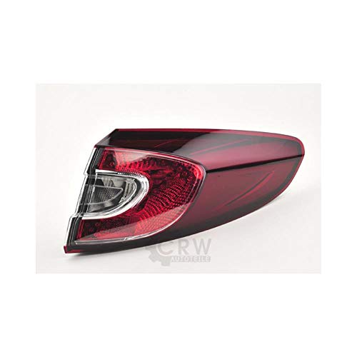 Feu arrière droit Megane III bloc optique rouge Diederichs pour réparation carrosserie
