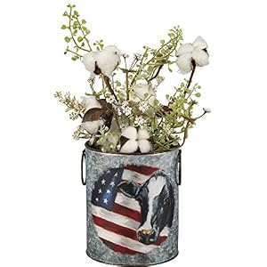 Primitives by Kathy Farm and Flag Home Décor Bucket Set Primitives by Kathy Farm and Flag Home Decor Bucket Set