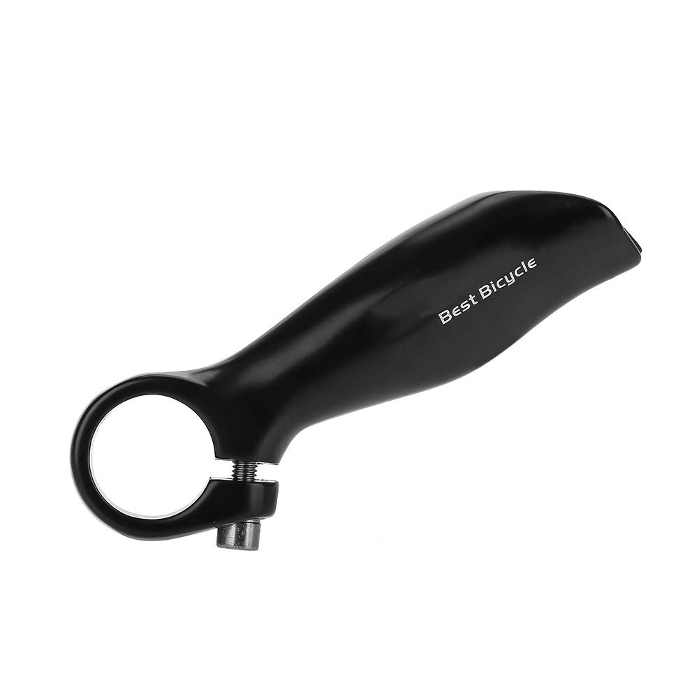 Paire D'embouts De Guidon En Aluminium – Noirs, 11 Cm – Anti-déformation, Corrosion – Pour VTT, Vélo De Route – 2 Pièces, Bouchons Inclus