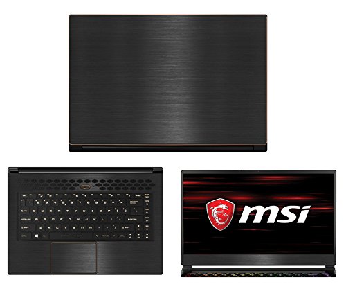 Decalrus - Protective Decal for MSI GS65 Stealth Thin 8RF (15.6