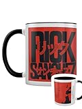 Pyramid International Rick and Morty Rick Sanchez - Taza interior de color negro
