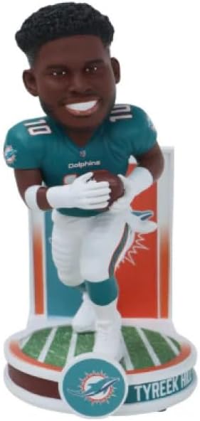 FOCO Tyreek Hill (Miami Dolphins) Banner Series NFL Bobblehead