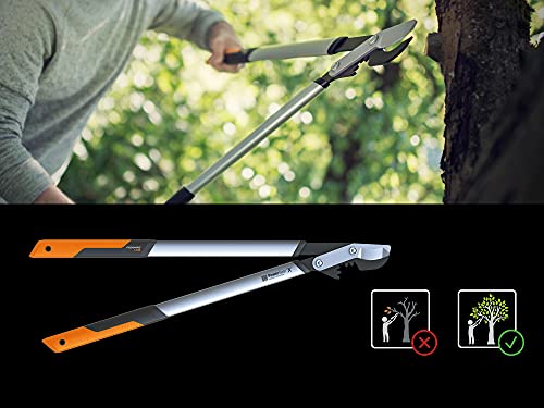 Fiskars PowerGear X Bypass-Astschere mit Getriebe