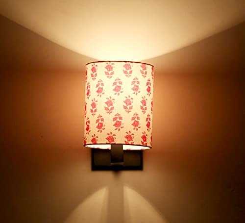 LIGHT ANGLE Wooden Up Light Fabric Wall Lamps (New-W-Pinkflower) (B0BH4SZ9H9) Amazon Price History, Amazon Price Tracker